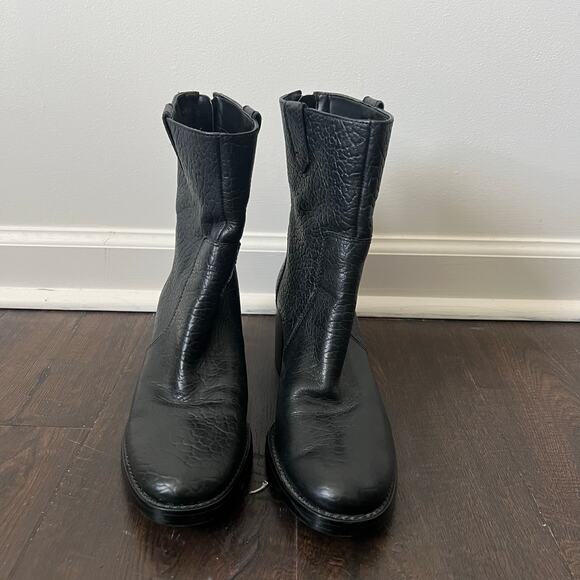 Vince Camuto "Zeldina" Leather Heeled Boot - Picture 3 of 8